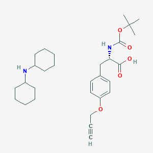 molecular formula C29H44N2O5 B6343113 Boc-L-Tyr(Propargyl)-OH DCHA CAS No. 340732-79-8