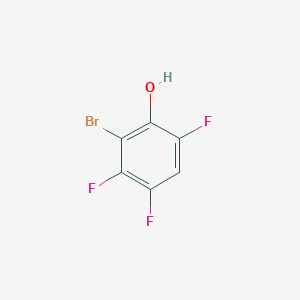 molecular formula C6H2BrF3O B6343119 2-溴-3,4,6-三氟苯酚 CAS No. 1785516-22-4