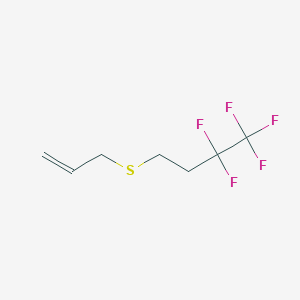 2-(Perfluoroalkyl)ethyl allyl sulfide