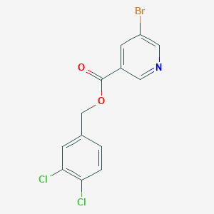 (3,4-dichlorophenyl)methyl 5-bromopyridine-3-carboxylate