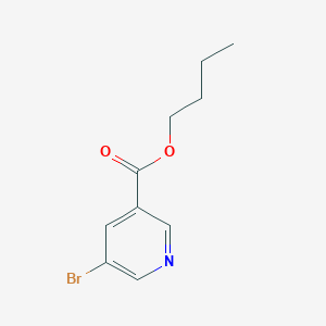 molecular formula C10H12BrNO2 B6343314 5-溴烟酸丁酯 CAS No. 1033692-95-3