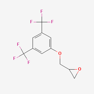 2-[(3,5-Bis(trifluoromethyl)phenoxy)methyl]oxirane, 98%
