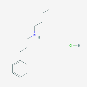 molecular formula C13H22ClN B6343470 盐酸丁基(3-苯基丙基)胺 CAS No. 100522-04-1