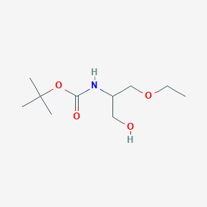 molecular formula C10H21NO4 B6343730 N-Boc-Ser(Et)-ol CAS No. 1334171-67-3