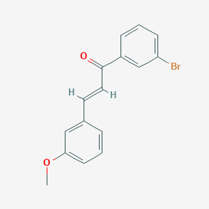 molecular formula C16H13BrO2 B6343754 (2E)-1-(3-Bromophenyl)-3-(3-methoxyphenyl)prop-2-en-1-one CAS No. 1381931-17-4