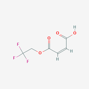 molecular formula C6H5F3O4 B6343824 mono-Trifluoroethyl maleate CAS No. 96357-12-9