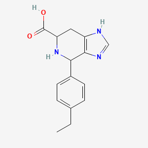 4-(4-Ethylphenyl)-3H,4H,5H,6H,7H-imidazo[4,5-c]pyridine-6-carboxylic acid