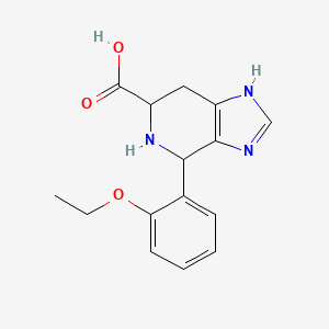 4-(2-Ethoxyphenyl)-3H,4H,5H,6H,7H-imidazo[4,5-c]pyridine-6-carboxylic acid