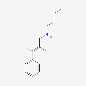 Butyl[(2E)-2-methyl-3-phenylprop-2-en-1-yl]amine
