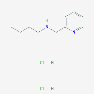 molecular formula C10H18Cl2N2 B6344142 Butyl(pyridin-2-ylmethyl)amine dihydrochloride CAS No. 1240568-58-4