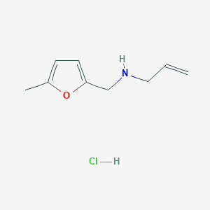 [(5-Methylfuran-2-yl)methyl](prop-2-en-1-yl)amine hydrochloride