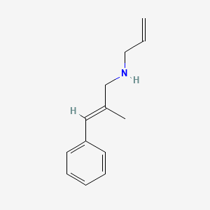 molecular formula C13H17N B6344206 [(2E)-2-甲基-3-苯基丙-2-烯-1-基](丙-2-烯-1-基)胺 CAS No. 1176911-24-2