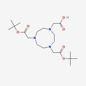molecular formula C20H37N3O6 B6344976 NOTA-双(叔丁基)酯 CAS No. 1161415-28-6