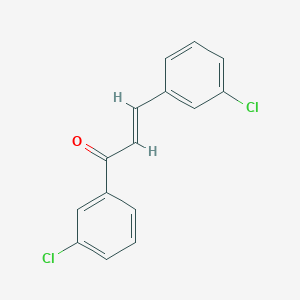 molecular formula C15H10Cl2O B6346413 (2E)-1,3-Bis(3-chlorophenyl)prop-2-en-1-one CAS No. 1332968-66-7