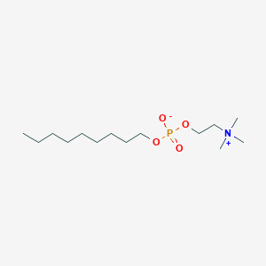molecular formula C14H32NO4P B6346562 n-Nonyl-phosphocholine CAS No. 253678-64-7