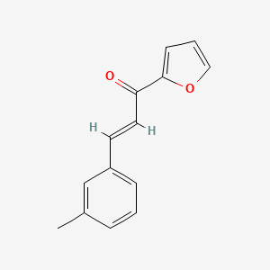 molecular formula C14H12O2 B6346758 (2E)-1-(Furan-2-yl)-3-(3-methylphenyl)prop-2-en-1-one CAS No. 679844-34-9