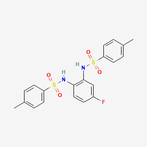 5-Fluoro-1,2-di(p-toluenesulfonylamino) benzene, 95%