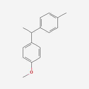 molecular formula C16H18O B6348503 1-Methoxy-4-(1-(p-tolyl)ethyl)benzene CAS No. 196489-67-5