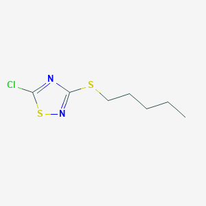 5-Chloro-3-(pentylsulfanyl)-1,2,4-thiadiazole