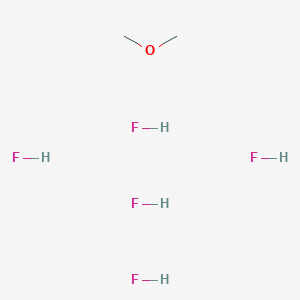 molecular formula C2H11F5O B6350277 Dimethyl ether/HF Complex CAS No. 445494-65-5
