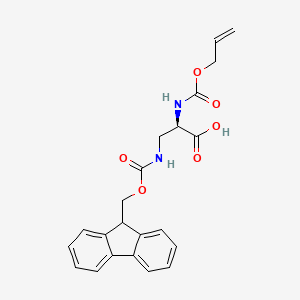 molecular formula C22H22N2O6 B6350366 Aloc-D-Dap(Fmoc)-OH CAS No. 947334-36-3