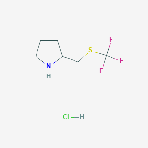 2-[(Trifluoromethio)methyl]pyrrolidine hydrochloride, 97%