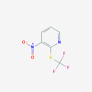 3-Nitro-2-(trifluoromethylthio)pyridine, 97%