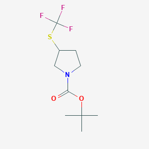 N-BOC-3-(Trifluoromethylthio)pyrrolidine, 98%