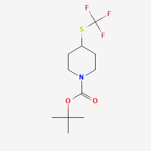 N-BOC-4-(Trifluoromethylthio)piperidine, 98%