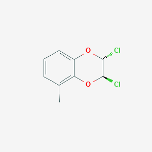 trans-2,3-Dichloro-2,3-dihydro-5-methyl-1,4-benzodioxin
