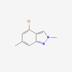 molecular formula C9H9BrN2 B6350697 4-Bromo-2,6-dimethyl-2H-indazole CAS No. 1159511-87-1