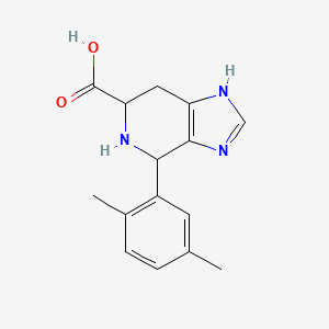 4-(2,5-Dimethylphenyl)-3H,4H,5H,6H,7H-imidazo[4,5-c]pyridine-6-carboxylic acid