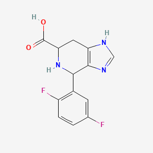 4-(2,5-Difluorophenyl)-3H,4H,5H,6H,7H-imidazo[4,5-c]pyridine-6-carboxylic acid