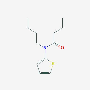 N-Butyl-N-(thiophen-2-yl)butanamide