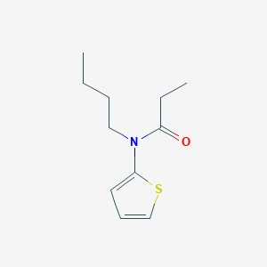 N-Butyl-N-(thiophen-2-yl)propanamide