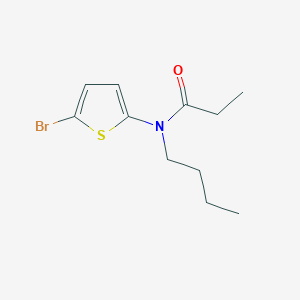 N-(5-Bromothiophen-2-yl)-N-butylpropanamide
