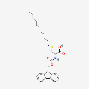 (R)-2-Amino-3-(dodec-1-ylthio)propanoic acid, N-FMOC protected