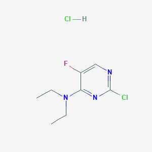 2-Chloro-N,N-diethyl-5-fluoropyrimidin-4-amine hydrochloride