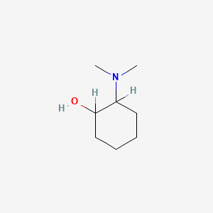 molecular formula C8H17NO B6351181 2-(Dimethylamino)cyclohexan-1-ol CAS No. 30727-29-8