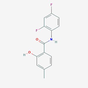 N-(2,4-Difluoro-phenyl)-2-hydroxy-4-methyl-benzamide