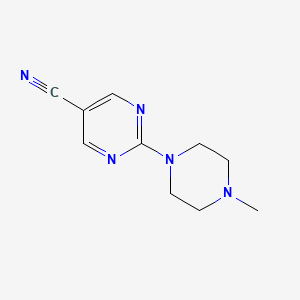 2-(4-Methyl-1-piperazinyl)pyrimidine-5-carbonitrile