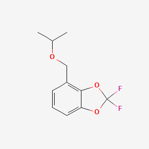 4-(Isopropoxymethyl)-2,2-difluorobenzodioxole, 90%