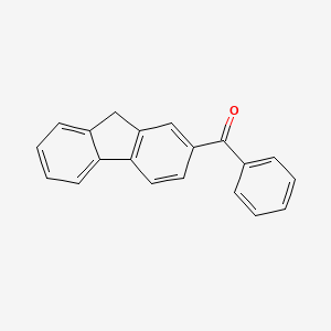 molecular formula C20H14O B6351676 2-Benzoylfluorene CAS No. 15860-31-8