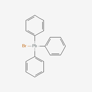 molecular formula C18H15BrPb B6351701 Triphenyllead bromide, 95% CAS No. 894-06-4