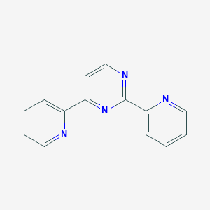 molecular formula C14H10N4 B6351776 2,4-Dipyridin-2-ylpyrimidine CAS No. 10198-71-7