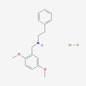 N-(2,5-Dimethoxybenzyl)-2-phenylethanamine hydrobromide;  95%