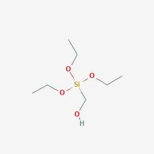 molecular formula C7H18O4Si B063521 (Triethoxysilyl)methanol CAS No. 162781-73-9