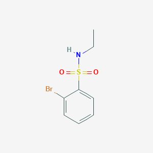 molecular formula C8H10BrNO2S B063522 2-bromo-N-ethylbenzenesulfonamide CAS No. 169189-80-4