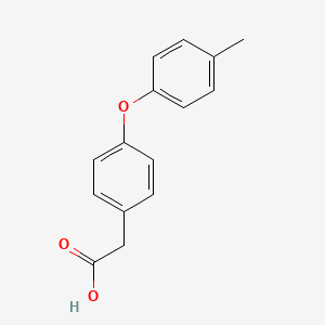 molecular formula C15H14O3 B6352420 2-(4-(p-Tolyloxy)phenyl)acetic acid CAS No. 861067-11-0