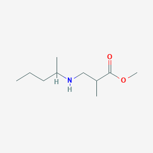 Methyl 2-methyl-3-[(pentan-2-yl)amino]propanoate